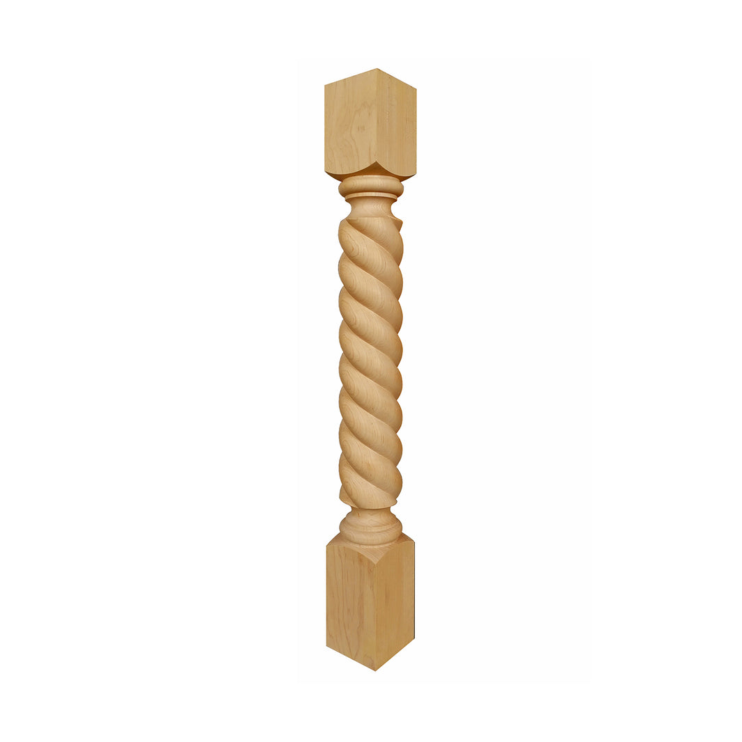 Wood Post With Rope Posts & Columns – WOODECORS