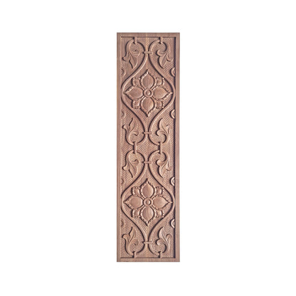 PNL-47 Vintage Vine Leaf Carved Wood Panel, 2 Sizes Available