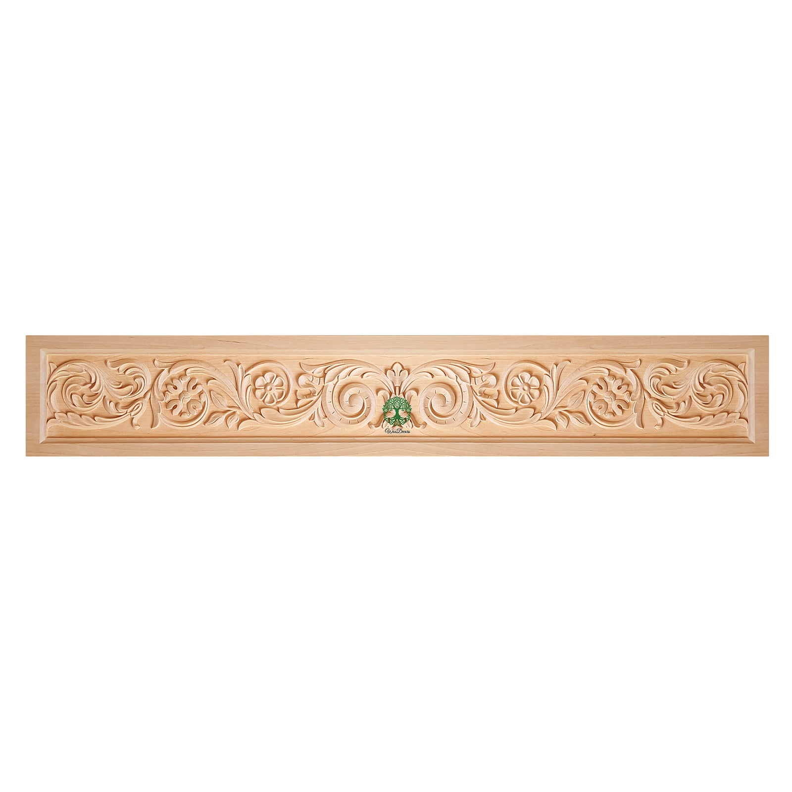 HPNL-14 Floral Vine Carved Wood Panel, 38