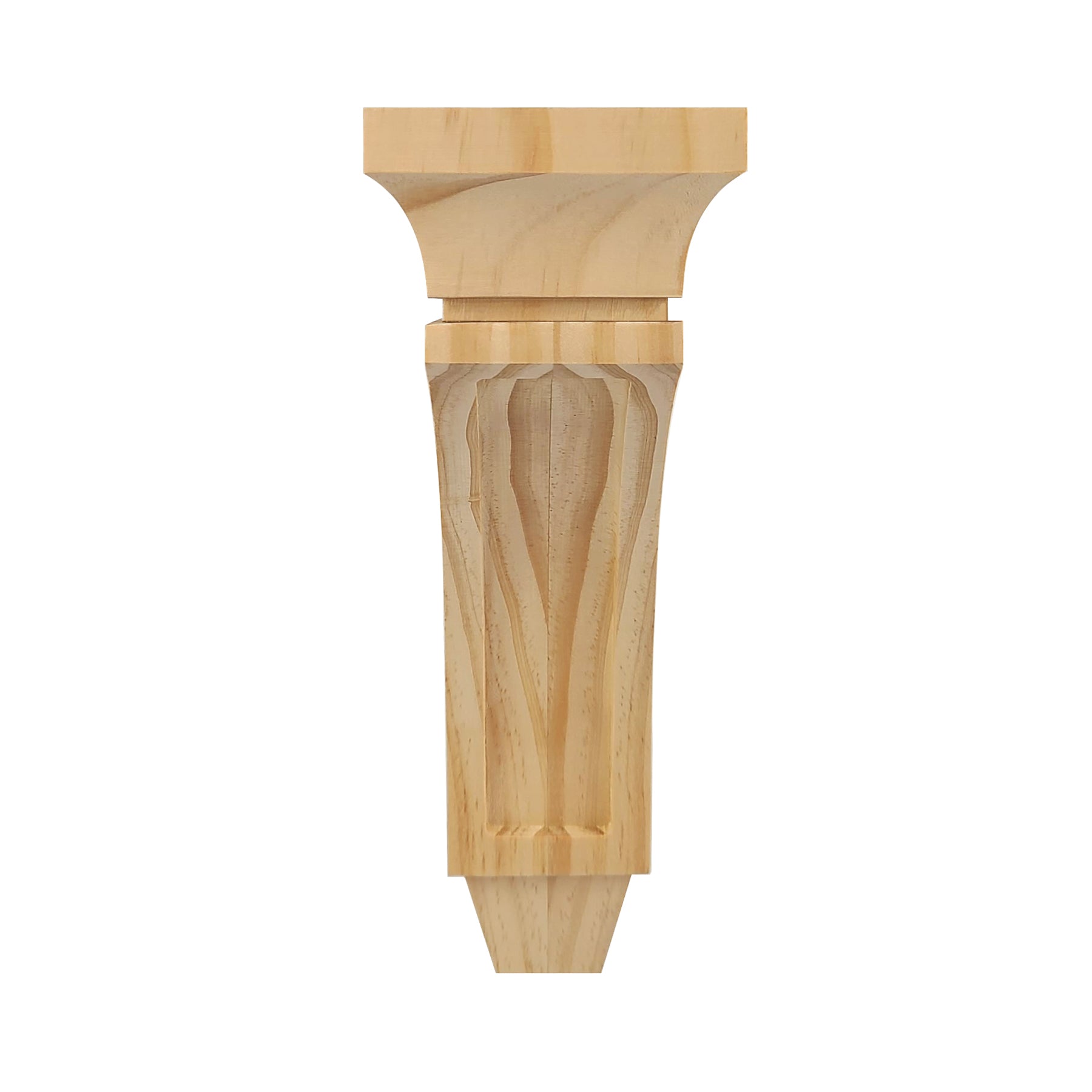 PAIR of Wood Carved Mission Corbel Brackets,  Available from 8