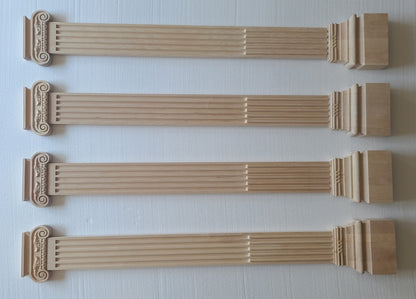 CUSTOM260807 8 Sets of Pilasters in Birchwood- 50% BALANCE PAYMENT