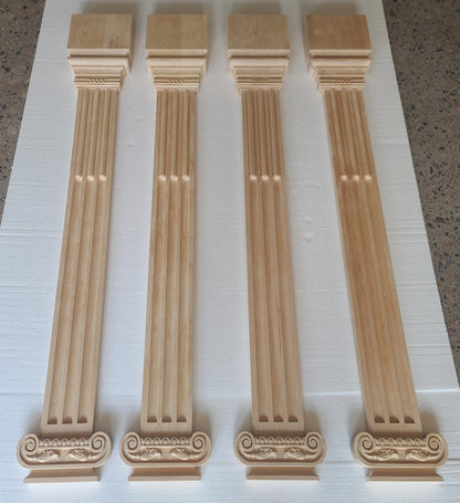 CUSTOM260807 8 Sets of Pilasters in Birchwood- 50% BALANCE PAYMENT