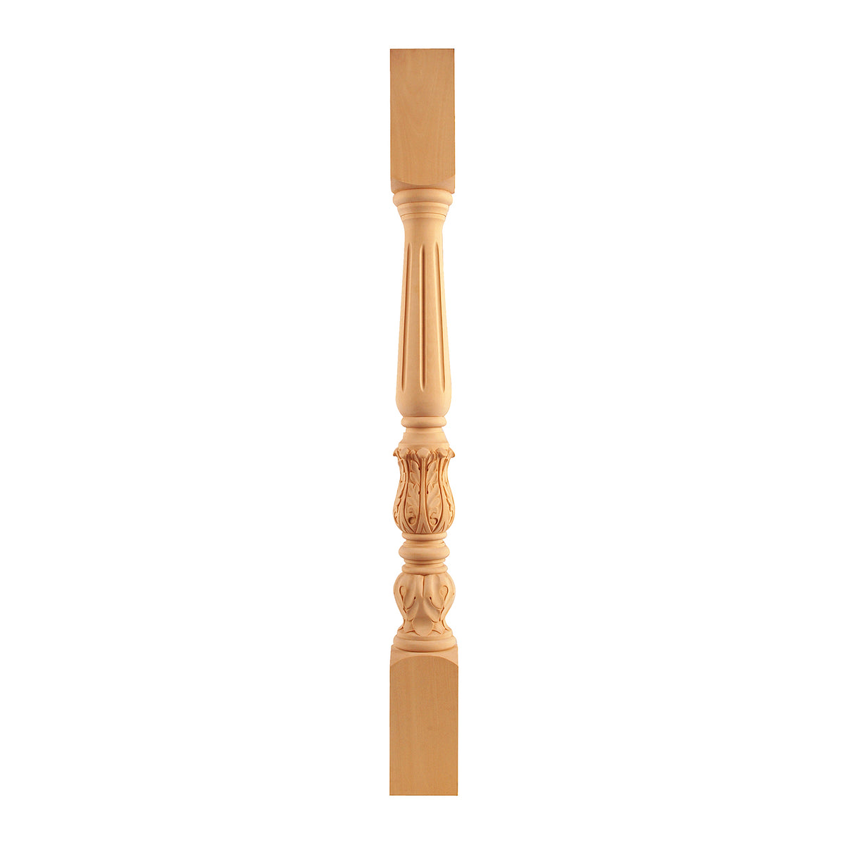 Solid Balusters PAIR of SPD-02 Solid Carved 38
