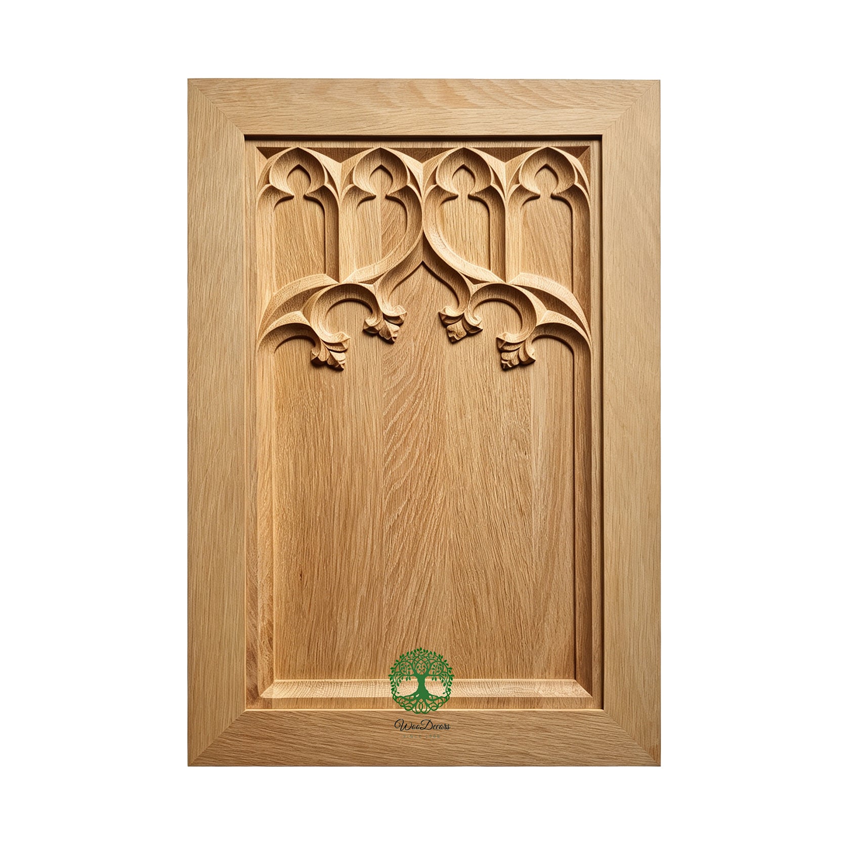 CBD-32 Framed Gothic Panel Inserted Cabinet Door, Furniture Door, 14-1/2